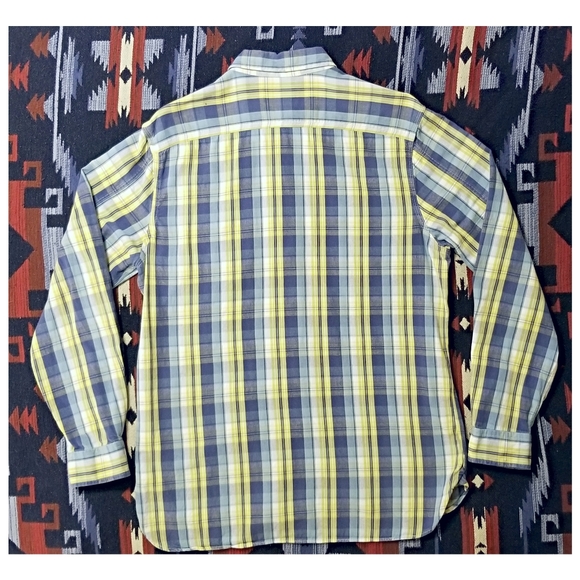 DOUBLE RL RALPH LAUREN RRL PLAID FLANNEL SHIRT- MEN'S SIZE LARGE - Picture 9 of 9